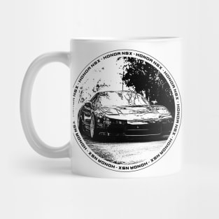 HONDA NSX Black 'N White 4 Mug